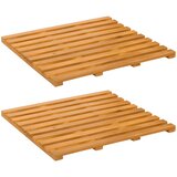  Prostirka za kupanje Smeđa 50 x 48 x 2,5 cm boja drva | Eponuda.ba
