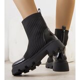 Gemre Black ankle boots with a flexible upper Edelmi | Shoptok.si