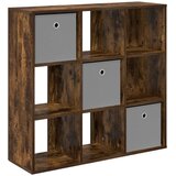  Kreveta s ladicama Dimljeni hrast 88,5 x 29 x 84,5 cm | shoptok.hr
