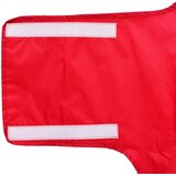  Kabanica za pse s reflektirajućim trakama Poliester crvena 3XL | shoptok.hr