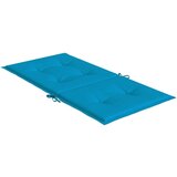  Jastuci za vrtne stolice 4 kom plavi 100 x 50 x 3 cm od tkanine | shoptok.hr