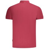 Napapijri Majica 'Elbas' tamno crvena / crna / bijela | shoptok.hr