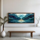 WALLXPERT FAH183-150 Multicolor Decorative Framed MDF Painting | Eponuda.com