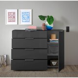 MID.YOU KOMODA, antracit | Shoptok.si