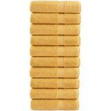  Ručnici za ruke SOLUND 10 kom zlatni 50 x 100 cm 600 gsm | shoptok.hr