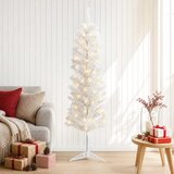  Umjetno vitko božićno drvce 300 LED lampica Topla bijela | shoptok.hr