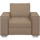  Sofa stol Cappuccino 59 cm umetna usnje, (22054471) | Shoptok.si