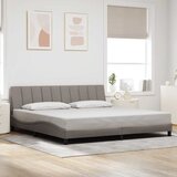  Okvir za krevet bez madraca Hanko smeđesivi 200x200 cm od tkanine | shoptok.hr
