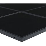  9-dijelni vrtni blagovaonski set crni od tekstilena | shoptok.hr