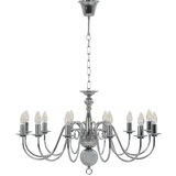  Luster srebrni 12 žarulja E14 | shoptok.hr