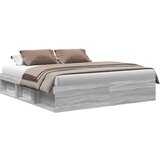  Okvir za krevet boja hrasta 200x200 cm | Eponuda.com