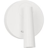 Nova Luce Mat belo aluminijasto LED točkovno svetilo z upogljivo konstrukcijo 7x10 cm Tico – Cene