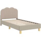  Okvir za krevet Svijetlo siva 80 x 160 cm Vuna | shoptok.hr