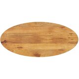 vidaXL Stolna ploča 100 x 40 x 2,5 cm ovalna od masivnog drva manga | shoptok.hr