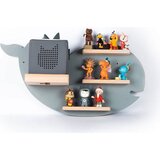 BOARTI Stenska polica Kit, siva | Shoptok.si