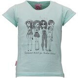 Miss Girly Majice s kratkimi rokavi T-shirt fille FRILY Zelena Cene