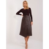 Factory Price Skirt-EM-SD-B9326.64-dark brown | Shoptok.si