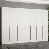Ormar za hodnik Noah 8260, 315x210x35 cm, Bijela