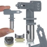 Rosfix SET BRIZGALNA GLAVA HI-FLOW 523 – 25 CM ŠIRINA, 0,023″ ŠOBA, ZA VISOKOTLAČNE AGREGATE | SIVA, (5000075997) | Shoptok.si