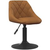  Barski stolac smeđi baršunasti | shoptok.hr