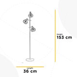 Lesnina XXXL STOJEČA SVETILKA 36/153 cm | Shoptok.si