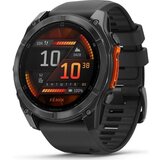 Garmin Fenix 8 – 51 mm, AMOLED, Skrilasto siv model s črnim silikonskim paščkom, (21365643) Cene