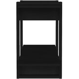 Ormarić za knjige / sobna pregrada crni 80 x 30 x 51 cm | shoptok.hr