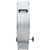  Bubnjasti ventilator s kotačem Srebrno 79 x 37 x 82 cm Aluminij | shoptok.hr