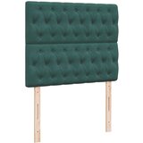 vidaXL Krevet box spring s madracem tamnozeleni 120x190 cm baršunasti | shoptok.hr