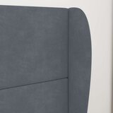  Uši uzglavlja Siva nijansa 80 x 23 x 6 cm Baršun | Eponuda.ba