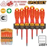 SET ODVIJAČA ZA ELEKTRIČARE 6/1 HKISD0608