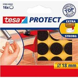 Tesa Blazinice Protect (Ø 18 mm, rjava, 16 kos) | Shoptok.si