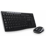 Logitech bežična tastatura i miš MK270 us/ crni Cene