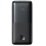 Baseus powerbank 10.000 mAh + USB A na tip C PD QC3.0 3A 20W PPBD040201 crni | shoptok.hr
