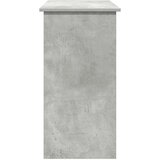 vidaXL Radni stol siva boja betonai 80 x 40 x 75 cm od iverice | shoptok.hr