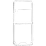 AVIZAR Trden silikonski ovitek za Samsung Galaxy Z Flip 4 5G z ojacanimi vogali - prozoren, (20640214) | Shoptok.si