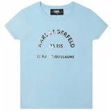 Karl Lagerfeld Otroška bombažna kratka majica