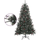  Umetna novoletna jelka s stojalom zelena 150 cm PVC, (20670898) | Shoptok.si