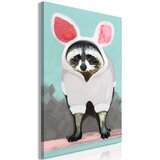 Slika - Raccoon or Hare? (1 Part) Vertical 80x120 Cijene