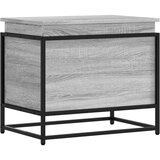 vidaXL Kutija za pohranu s poklopcem siva Sonoma 60x40x51,5 cm | shoptok.hr