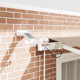 Tenda S LED lampica Bež 350 x 250 cm Poliester i metal | shoptok.hr