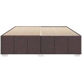 vidaXL Okvir za krevet bez madraca tamnosmeđi 200x200 cm od tkanine | shoptok.hr