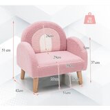 Costway Otroški stol z naslonom in udobnimi nasloni za roke, (5000007590) | Shoptok.si