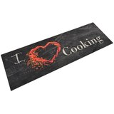  Kuhinjski tepih perivi s natpisom Cooking 60x180 cm baršunasti | shoptok.hr