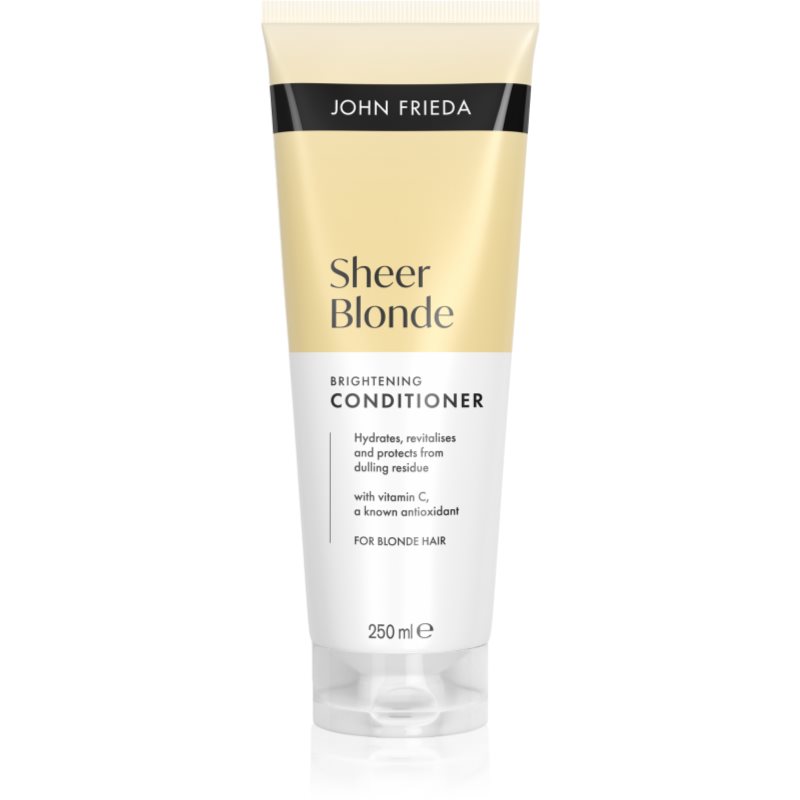 John Frieda Sheer Blonde Brightening Conditioner posvjetljujući regenerator za plavu kosu 250 ml Cijene