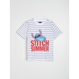 Sinsay Pamučna majica s printom Stitch | shoptok.hr