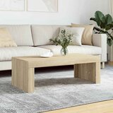  Stolić za kavu boja hrasta 102x50x36 cm konstruirano drvo | shoptok.hr