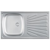 Metalac SUDOPER INOX STANDARDNI JEDNODJELNI UNIV.FI 60 BEZ SIFONA 770X435 LUNA FLEX 1D Cijene