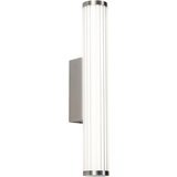 QAZQA Retro stenska svetilka gunmetal 40cm vklj. LED IP44 - Coco Cene