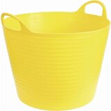 Kerbl Prilagodljivo korito FlexBag 42 L - Rumena Cene